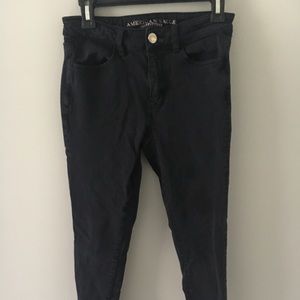 black american eagle jeans